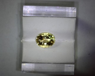 photo number one of Gold Beryl 2.15 Oval 9x7.5 item 319