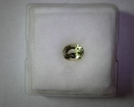 icon number one of Gold Beryl 2.06 Oval 9x7.2 item 318